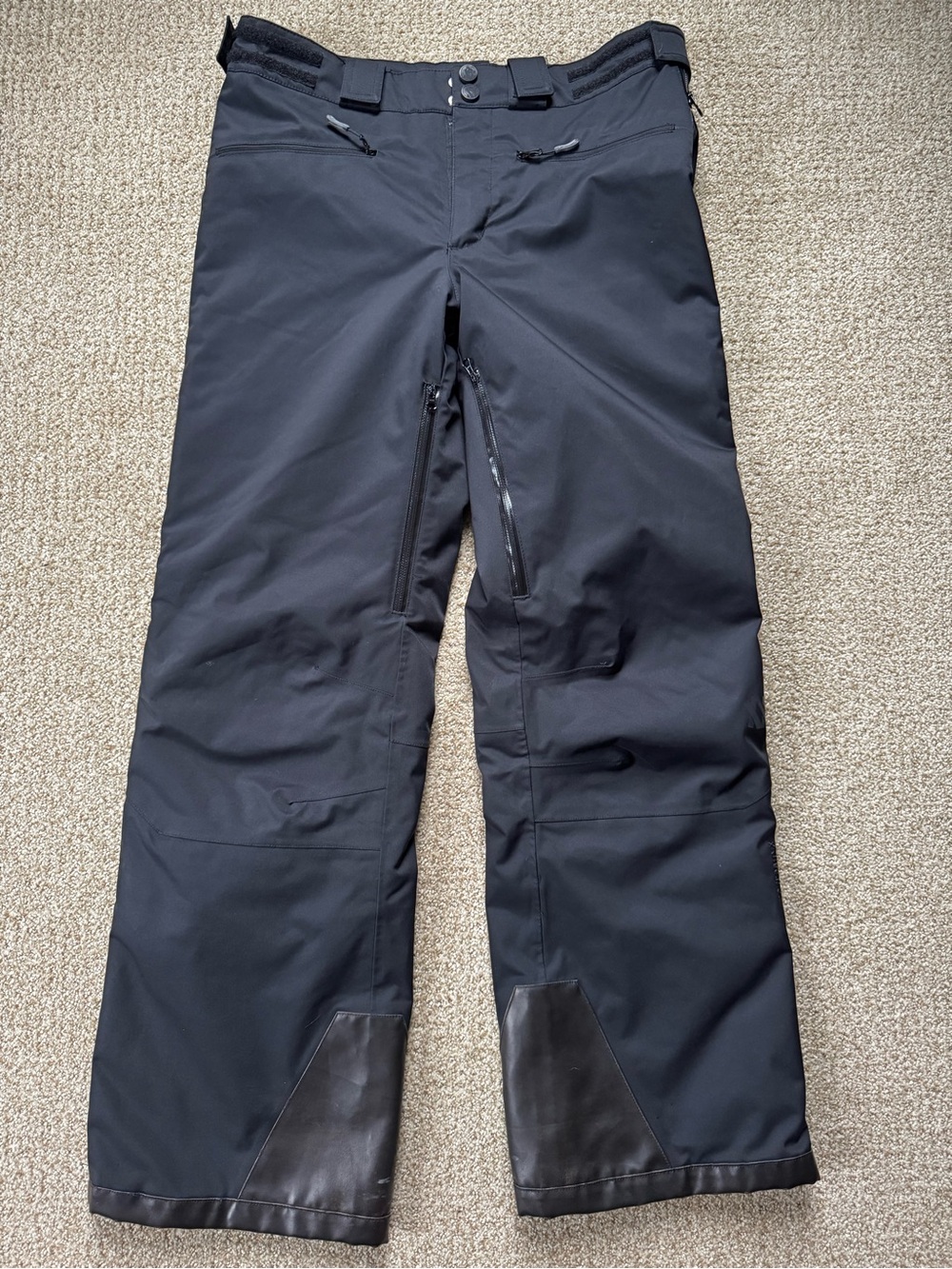Volkl Black Waterproof-Windproof Snow/Ski Pants